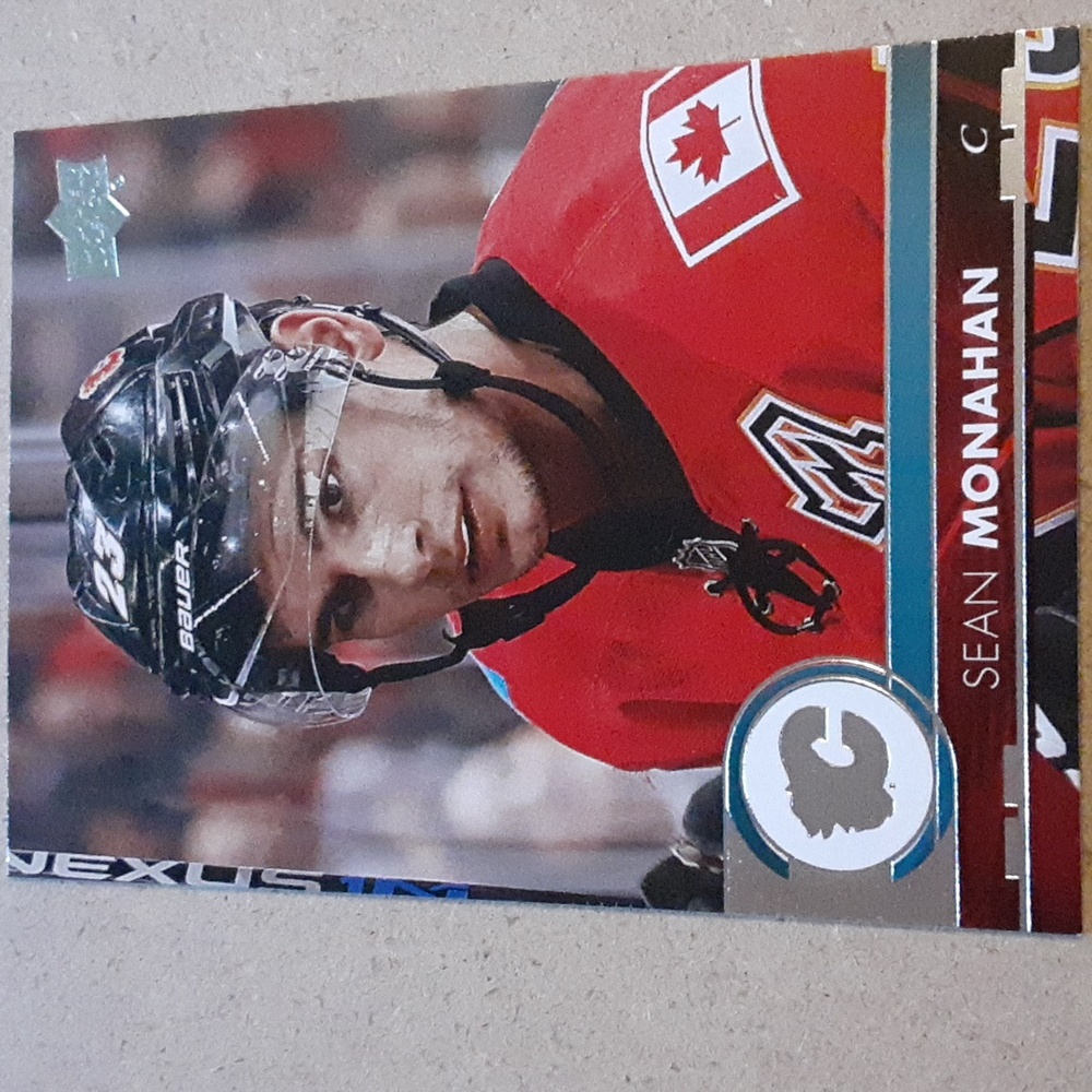 Sean Monahan Calgary Flames NHL Hockey Trading Cards & Sticker X 11 - Picture 15 of 16